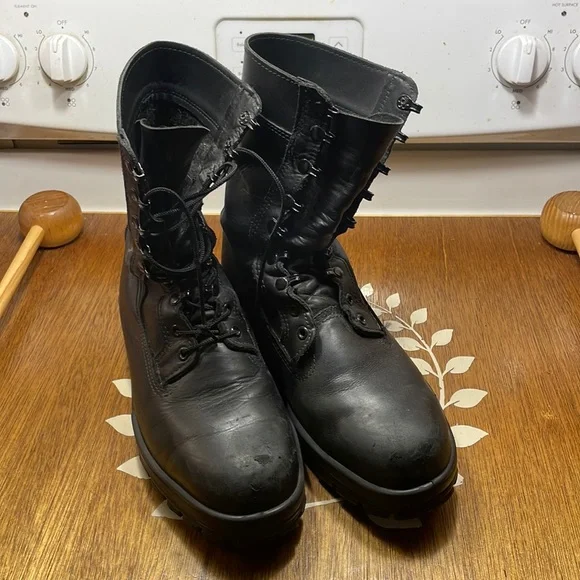 Bates | Shoes | Mens Black Bates Lace Up Boots Durashock  display picture 1